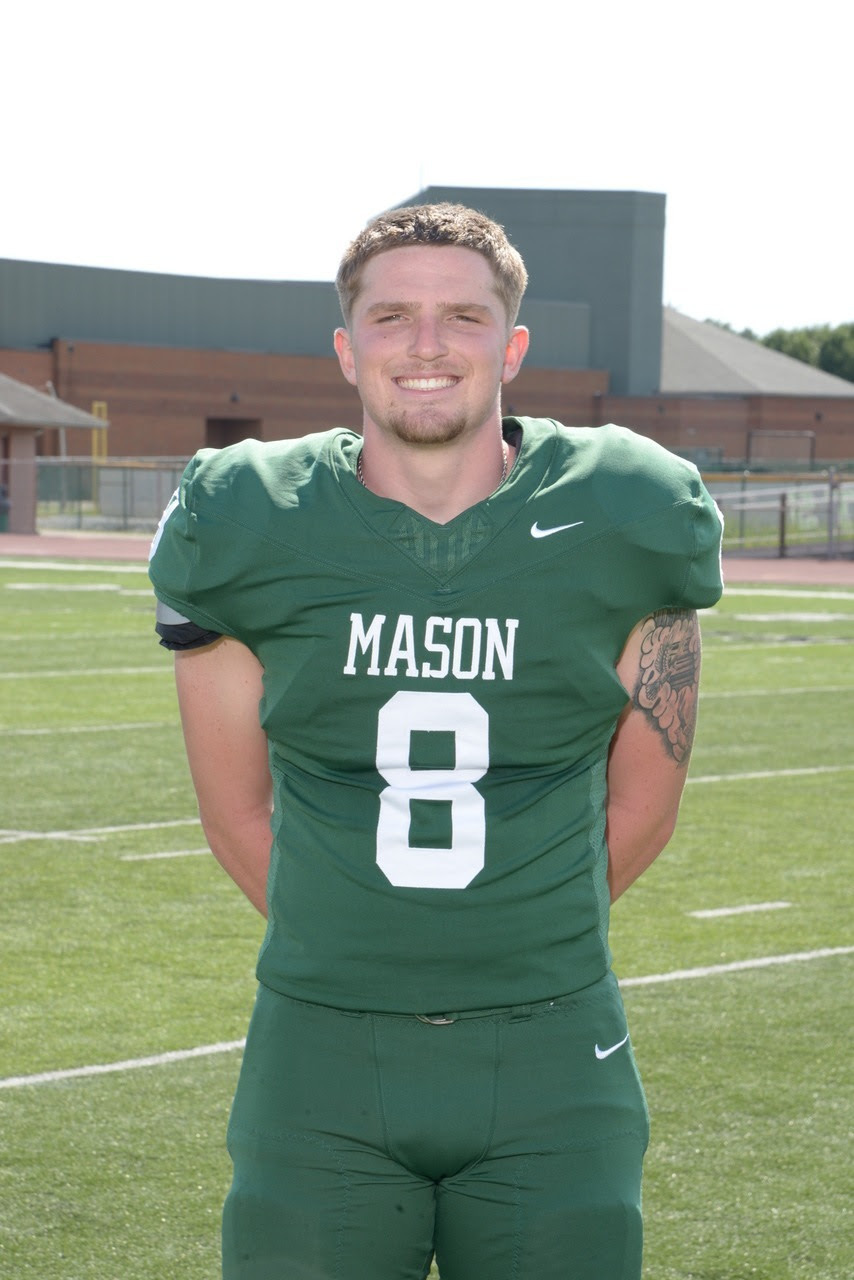 Noah is a senior on the Mason Football Team.